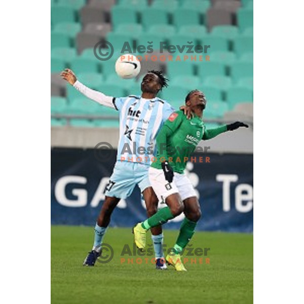  in action during Prva Liga Telekom Slovenije 2020-2021 football match between Olimpija and Gorica in SRC Stozice, Ljubljana, Slovenia on December 19, 2020