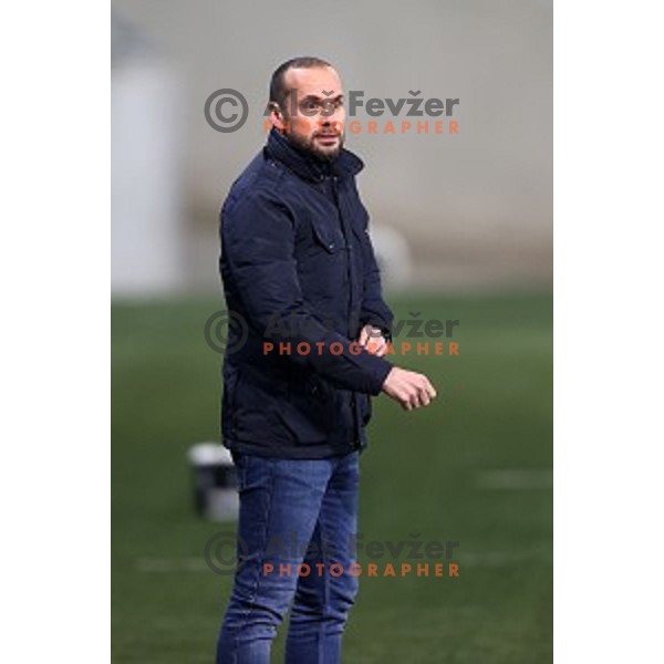 Dino Skender during Prva Liga Telekom Slovenije 2020-2021 football match between Olimpija and Gorica in SRC Stozice, Ljubljana, Slovenia on December 19, 2020
