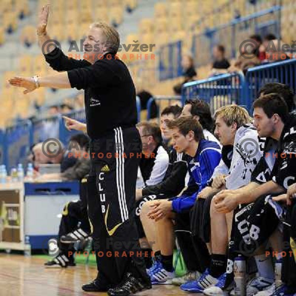 Vojko Lazar at the Final of the slovenian handball cup for men 2008 Gold Club - Cimos Koper at Zlatorog hall, Celje 