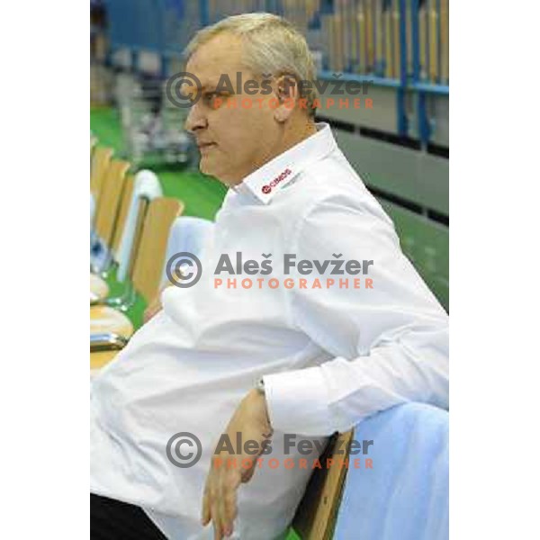 Matjaz Tominec at the Final of the slovenian handball cup for men 2008 Gold Club - Cimos Koper at Zlatorog hall, Celje 