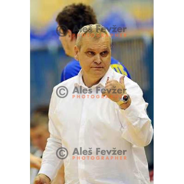 Matjaz Tominec at the Final of the slovenian handball cup for men 2008 Gold Club - Cimos Koper at Zlatorog hall, Celje 