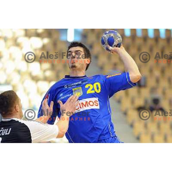 Denis Buntic at the Final of the slovenian handball cup for men 2008 Gold Club - Cimos Koper at Zlatorog hall, Celje 