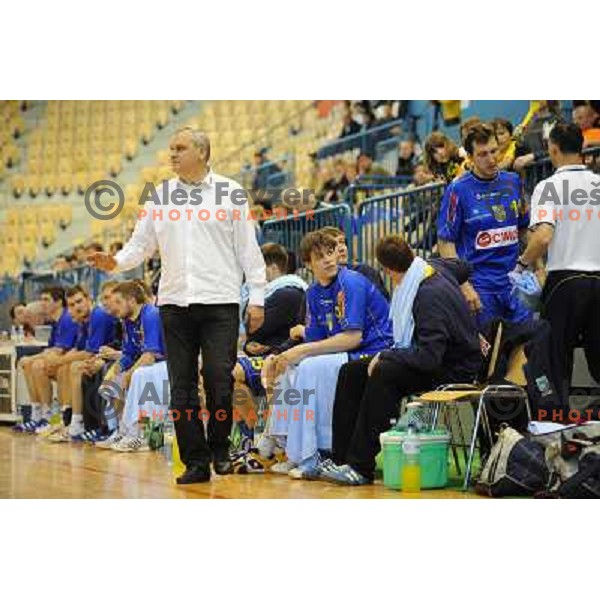 Matjaz Tominec at the Final of the slovenian handball cup for men 2008 Gold Club - Cimos Koper at Zlatorog hall, Celje 