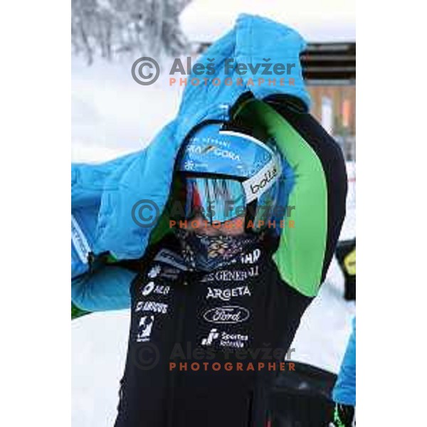 Meta Hrovat during AUDI FIS Alpine Ski World Cup, 57.Golden Fox -Zlata Lisica practice on Podkoren course in Kranjska gora, Slovenia on January 15, 2021