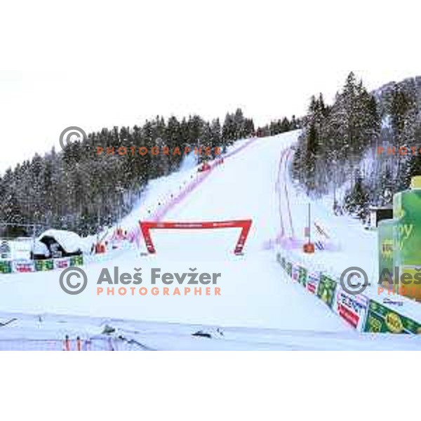 During AUDI FIS Alpine Ski World Cup, 57.Golden Fox -Zlata Lisica practice on Podkoren course in Kranjska gora, Slovenia on January 15, 2021