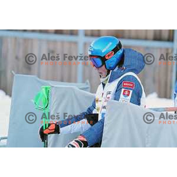 Petra Vlhova (SVK) during AUDI FIS Alpine Ski World Cup, 57.Golden Fox -Zlata Lisica practice on Podkoren course in Kranjska gora, Slovenia on January 15, 2021