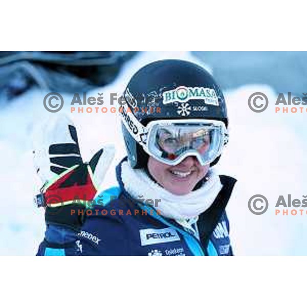 During AUDI FIS Alpine Ski World Cup, 57.Golden Fox -Zlata Lisica practice on Podkoren course in Kranjska gora, Slovenia on January 15, 2021