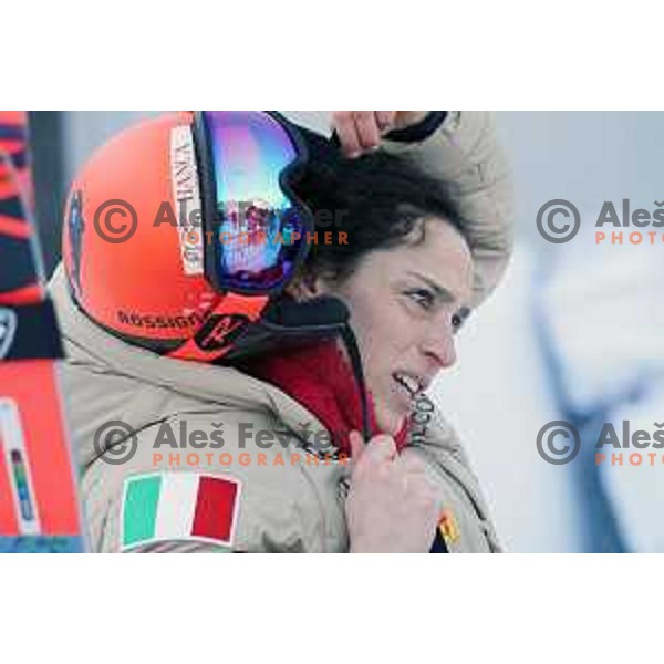 Federica Brignone (ITA) during AUDI FIS Alpine Ski World Cup, 57.Golden Fox -Zlata Lisica practice on Podkoren course in Kranjska gora, Slovenia on January 15, 2021