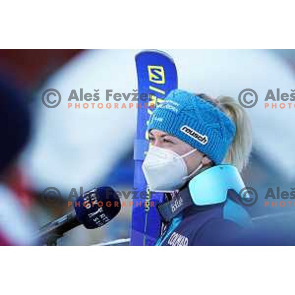 Meta Hrovat at AUDI FIS World Cup Giant Slalom, 57.Golden Fox-Zlata Lisica, Kranjska gora, Slovenia on January 16, 2021