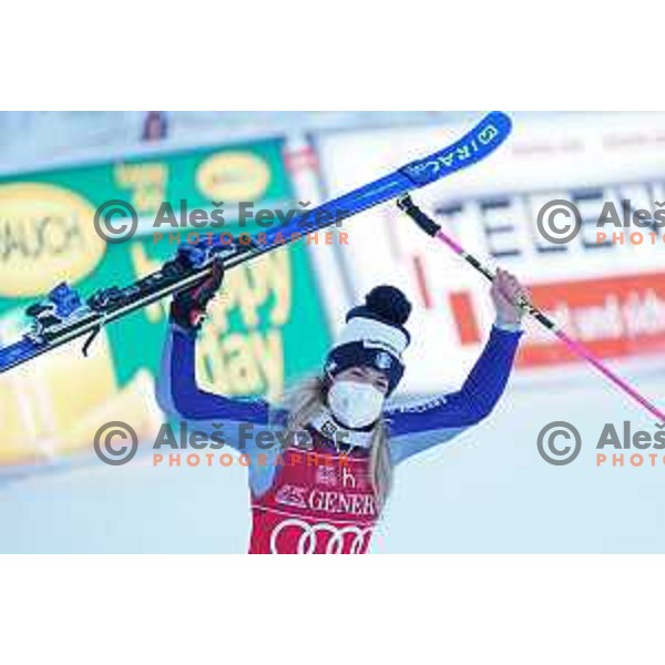 Marta Bassino (ITA), winner of AUDI FIS World Cup Giant Slalom for 57.Golden Fox-Zlata Lisica, Kranjska gora, Slovenia on January 16, 2021