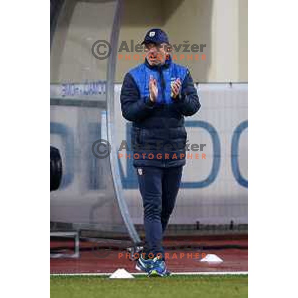 Dejan Djuranovic during Prva Liga Telekom Slovenije 2020-2021 football match between Domzale and Maribor in Domzale, Slovenia on February 10, 2021