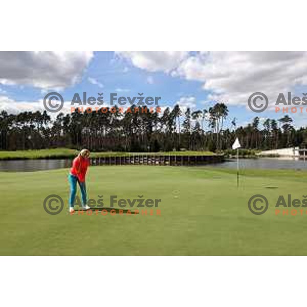 Penati Heritage golf course 18 holes in Sajdikove Humence, Slovakia, photographed on August 27, 2020