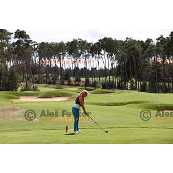 Penati Legend golf course 18 holes, designed by Jack Nicklaus in Sajdikove Humence, Slovakia, photographed on August 27, 2020