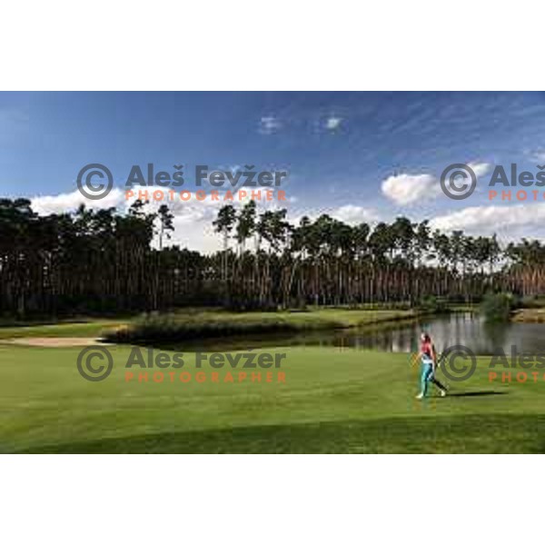 Penati Legend golf course 18 holes, designed by Jack Nicklaus in Sajdikove Humence, Slovakia, photographed on August 27, 2020