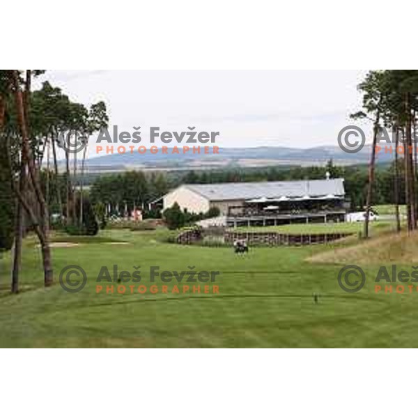 Penati Legend golf course 18 holes, designed by Jack Nicklaus in Sajdikove Humence, Slovakia, photographed on August 27, 2020