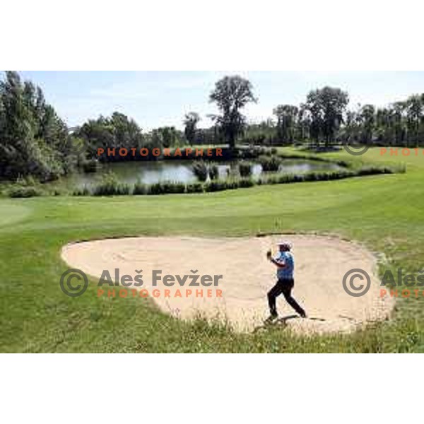 Sedin golf course 18 holes in Slovakia, photographed on August 28, 2020