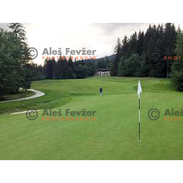Grey Bear golf course in Tale, Slovakia, photographed on August 29, 2020