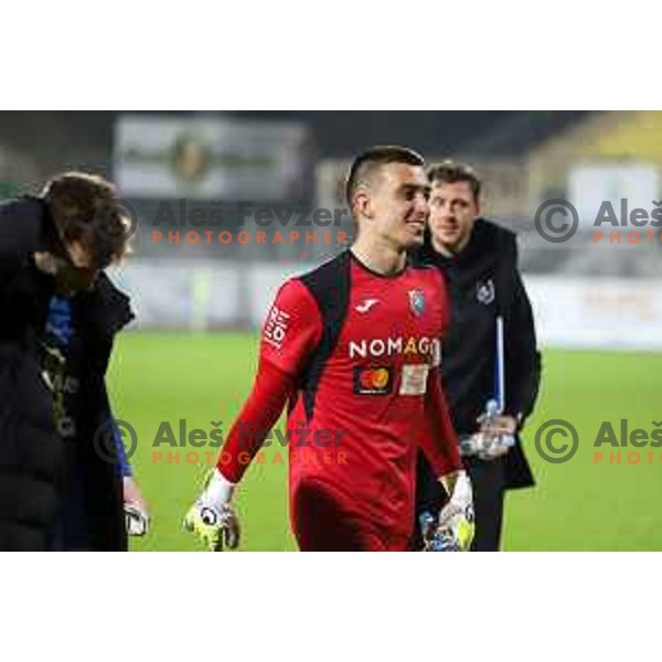Igor Vekic during Prva liga Telekom Slovenije 2020-2021 football match between Celje and Bravo in Celje on February 24, 2021