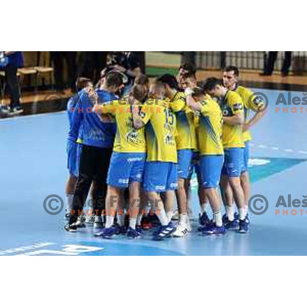  EHF Champions League handball match between Celje Pivovarna Lasko and Barcelona in Zlatorog Arena, Celje, Slovenia on February 24, 2021