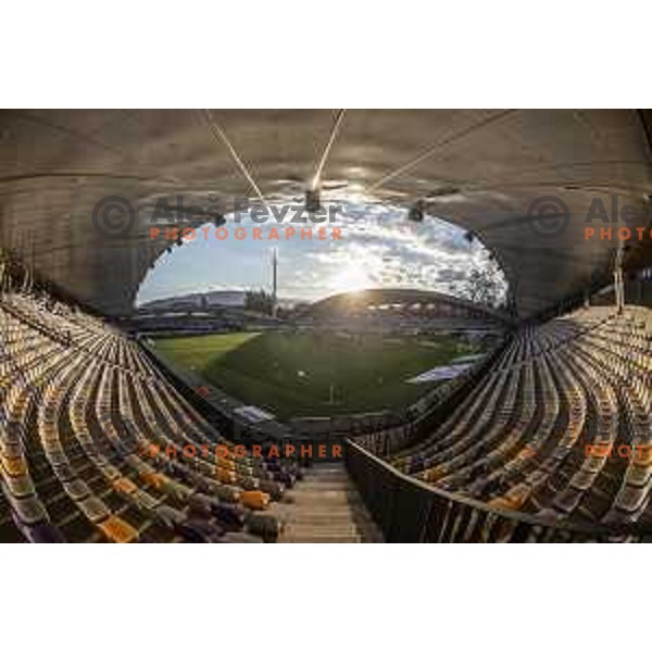 Stadium Ljudski vrt prior to Prva liga Telekom Slovenije football match between Maribor and Olimpija in Ljudski vrt, Maribor, Slovenia on February 27, 2021
