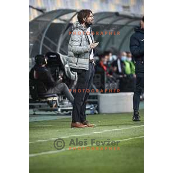 Marko Suler during Prva liga Telekom Slovenije football match between Maribor and Olimpija in Ljudski vrt, Maribor, Slovenia on February 27, 2021