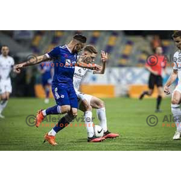 Aljosa Matko in action during Prva liga Telekom Slovenije football match between Maribor and Olimpija in Ljudski vrt, Maribor, Slovenia on February 27, 2021