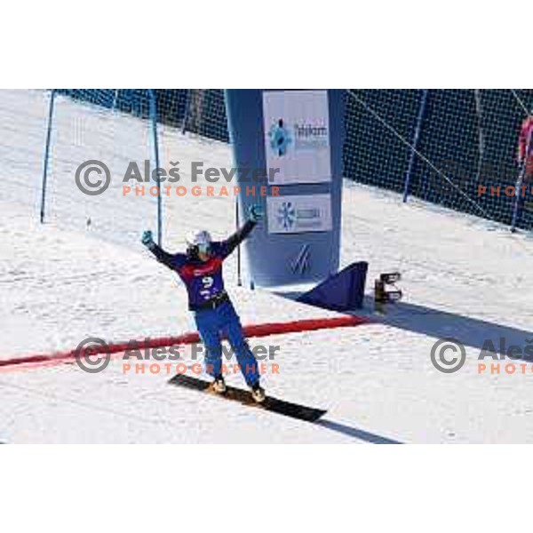 Snowboard World Championships at Rogla Ski resort, Slovenia on March1, 2021