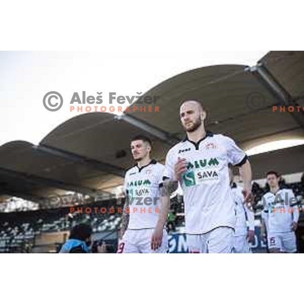 Aljaz Krefl during Prva liga Telekom Slovenije football match between Mura and Aluminij in Fazanerija, Murska Sobota, Slovenia on March 6, 2021