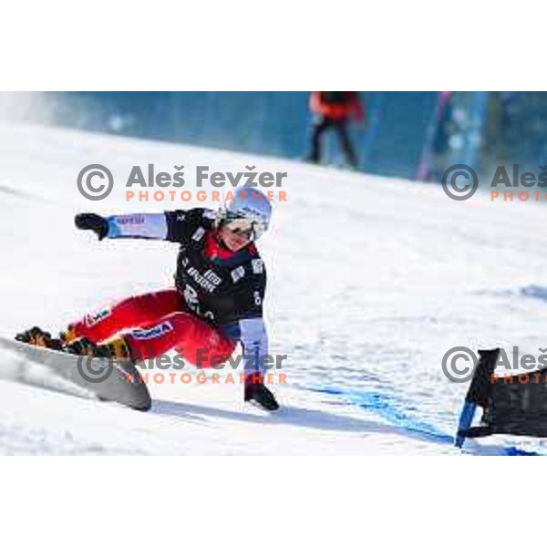FIS Snowboard World Cup Parallel Giant Slalom at Rogla Ski resort, Slovenia on March 6, 2021