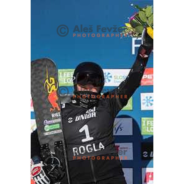 FIS Snowboard World Cup Parallel Giant Slalom at Rogla Ski resort, Slovenia on March 6, 2021
