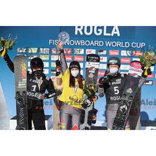 FIS Snowboard World Cup Parallel Giant Slalom at Rogla Ski resort, Slovenia on March 6, 2021