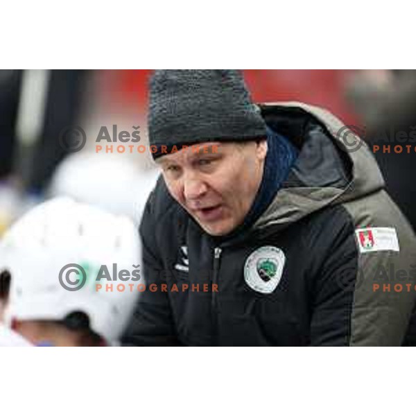 Raimo Summanen during Alps league ice-hockey match between Acroni Jesenice and SZ Olimpija in Jesenice, Slovenia on March 9, 2021