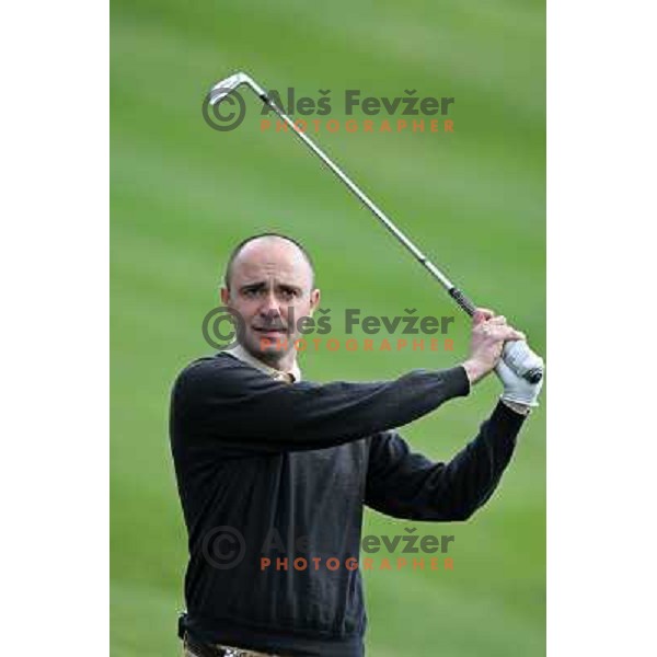 Slavko Papler, PGA golf professional, golf course Arboretum, Rudnik pri Radomljah, Slovenia 4.4.2008 