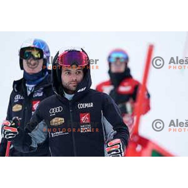 Course inspection before first run of AUDI FIS World Cup Giant Slalom for Vitranc Cup in Kranjska gora, Slovenia on March 13, 2021