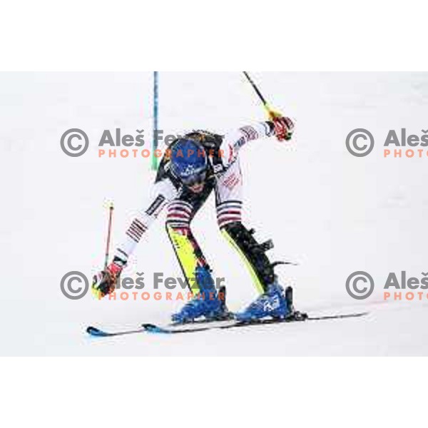 Clement Noel, winner of AUDI FIS World Cup Slalom for 60.Vitranc Cup in Kranjska gora, Slovenia on March 14, 2021