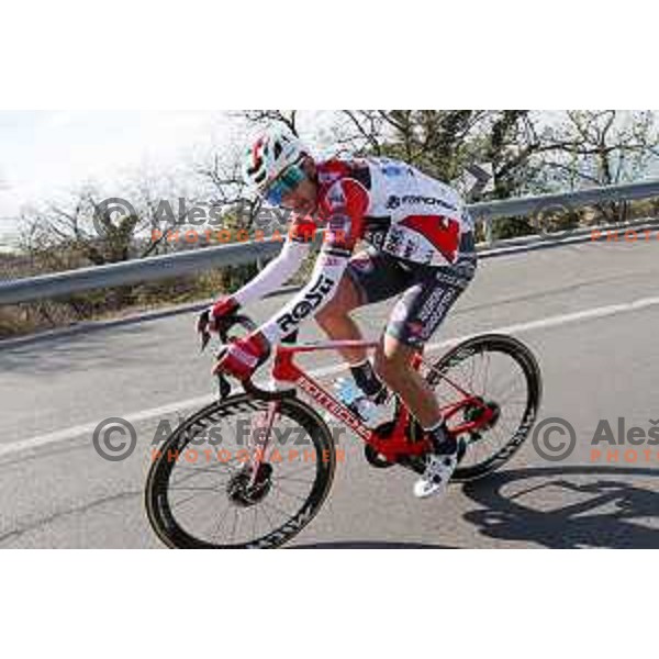 Ziga Jerman racing Grand Prix of Slovenian Istria - UCI cycling race in Izola on March 21, 2021