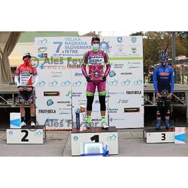 Mirco Maestri, winner of Grand Prix of Slovenian Istria - UCI cycling race in Izola on March 21, 2021