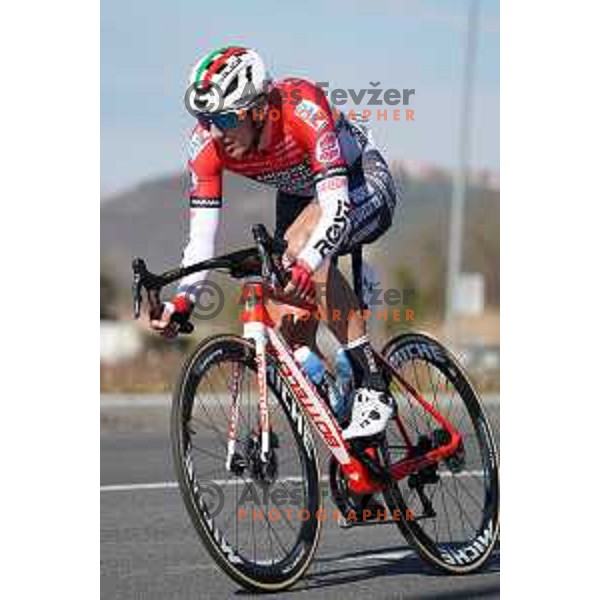 Ziga Jerman racing at Grand Prix of Slovenian Istria - UCI cycling race in Izola on March 21, 2021