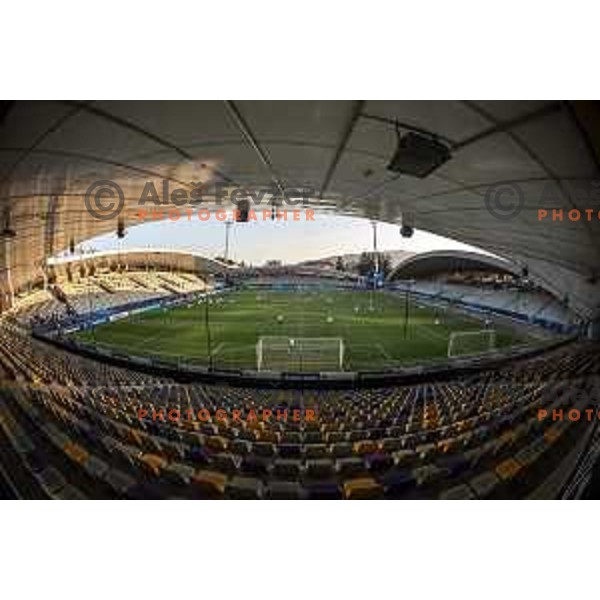 Stadium Ljudski vrt prior to U21 UEFA European Championship 2021 football match between Slovenia and Spain in Ljudski vrt, Maribor, Slovenia on March 24, 2021
