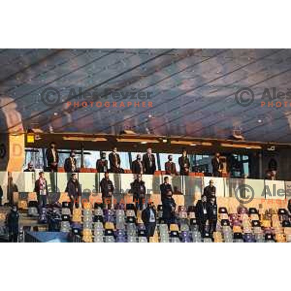 VIP during U21 UEFA European Championship 2021 football match between Slovenia and Spain in Ljudski vrt, Maribor, Slovenia on March 24, 2021