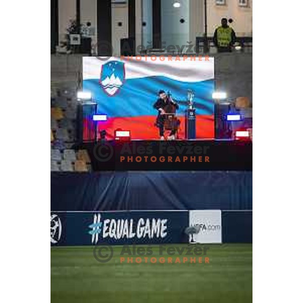 in action during U21 UEFA European Championship 2021 football match between Slovenia and Spain in Ljudski vrt, Maribor, Slovenia on March 24, 2021