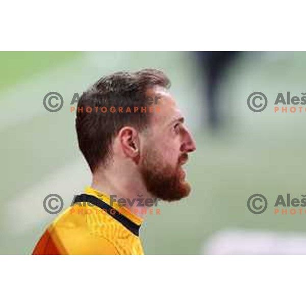 Jan Oblak during FIFA World Cup Qualifying round match between Slovenia and Croatia in Ljubljana, Slovenia on March 24, 2021