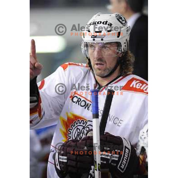Nedved at Ice Hockey match ZM Olimpija - Acroni Jesence - Third game of the final of the Slovenian championship ,played in Hala Tivoli Ljubljana 08.04.2008, Jesenice won 2:1 