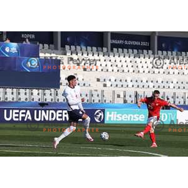 UEFA Euro Under 21 match between England and Switzerland in Koper, Slovenia on March 25, 2021