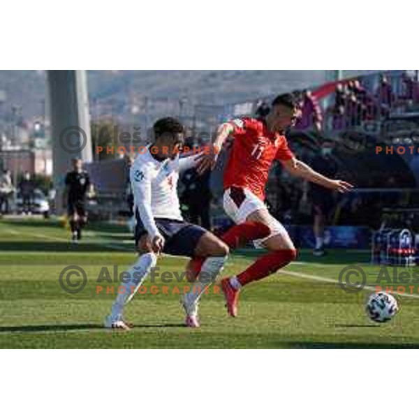 UEFA Euro Under 21 match between England and Switzerland in Koper, Slovenia on March 25, 2021