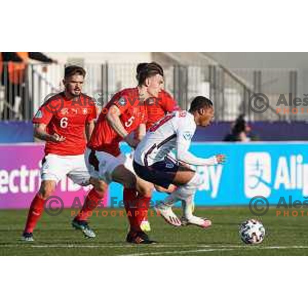 UEFA Euro Under 21 match between England and Switzerland in Koper, Slovenia on March 25, 2021
