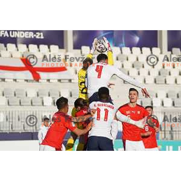 UEFA Euro Under 21 match between England and Switzerland at Bonifika in Koper, Slovenia on March 25, 2021
