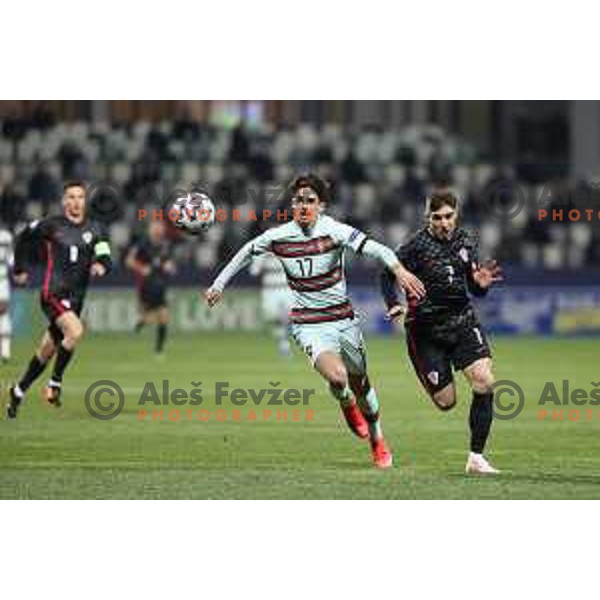 UEFA Euro Under 21 match between Croatia and Portugal in Koper, Slovenia on March 25, 2021