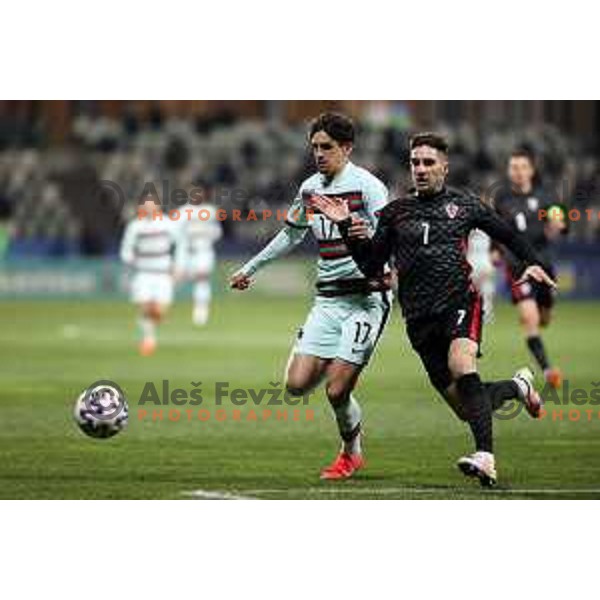 UEFA Euro Under 21 match between Croatia and Portugal in Koper, Slovenia on March 25, 2021