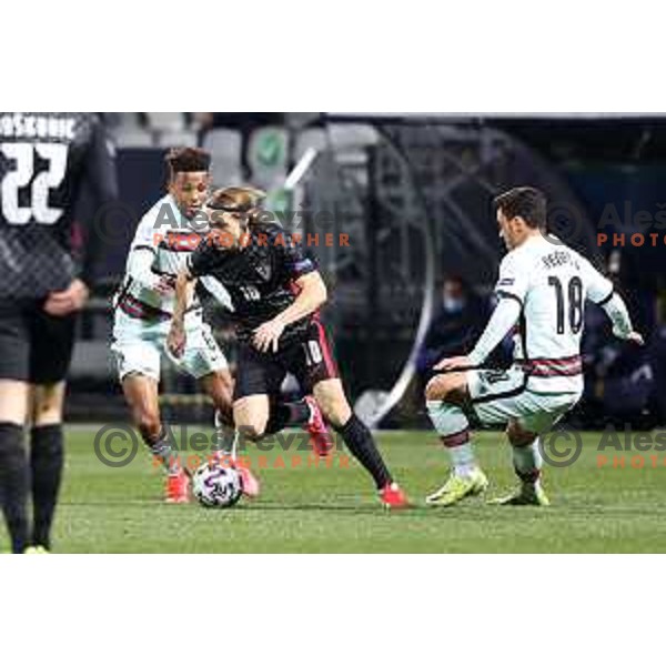 UEFA Euro Under 21 match between Croatia and Portugal in Koper, Slovenia on March 25, 2021
